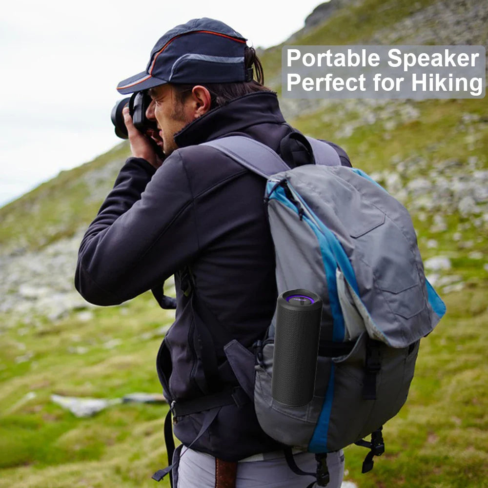 Wisetiger P3 Portable Bluetooth Speaker — 30W, IPX7, 20-Hour Battery
