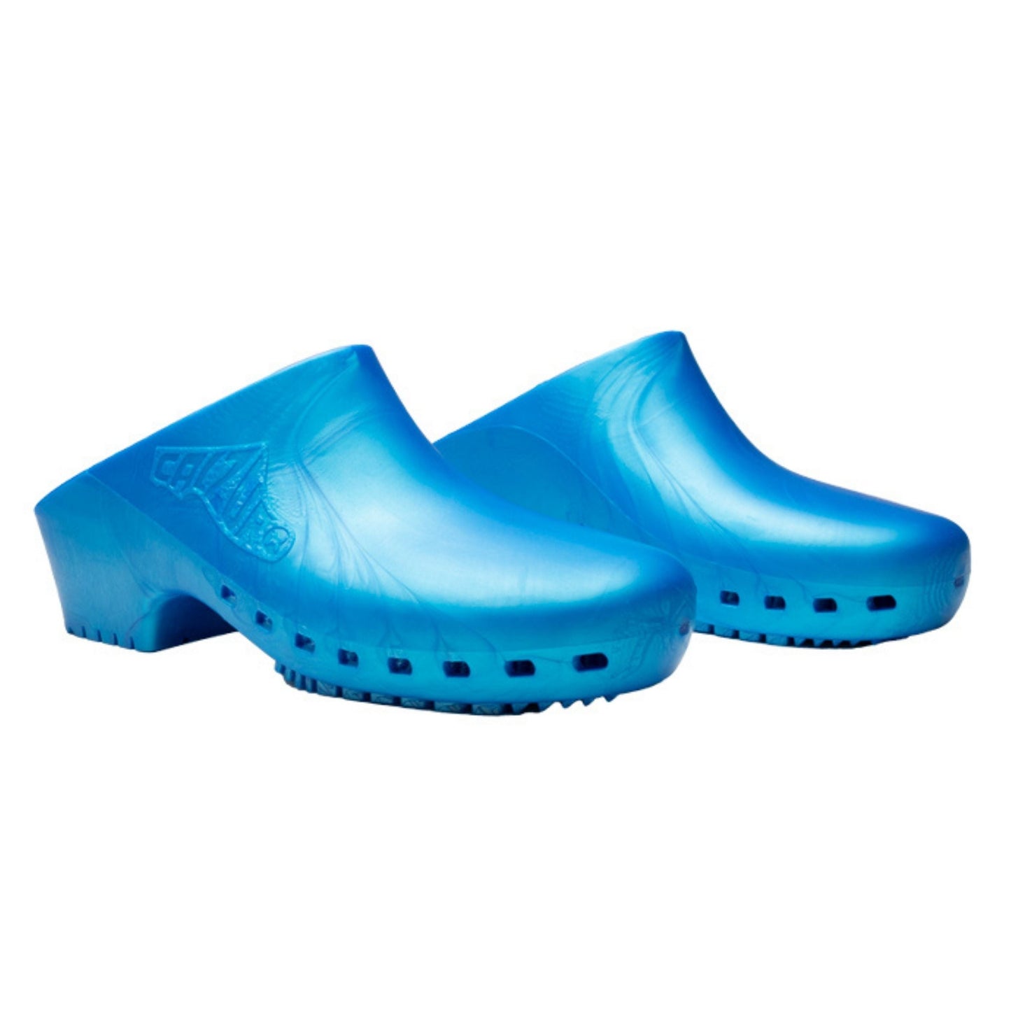 Calzuro Classic Without Holes Metallic Turquoise