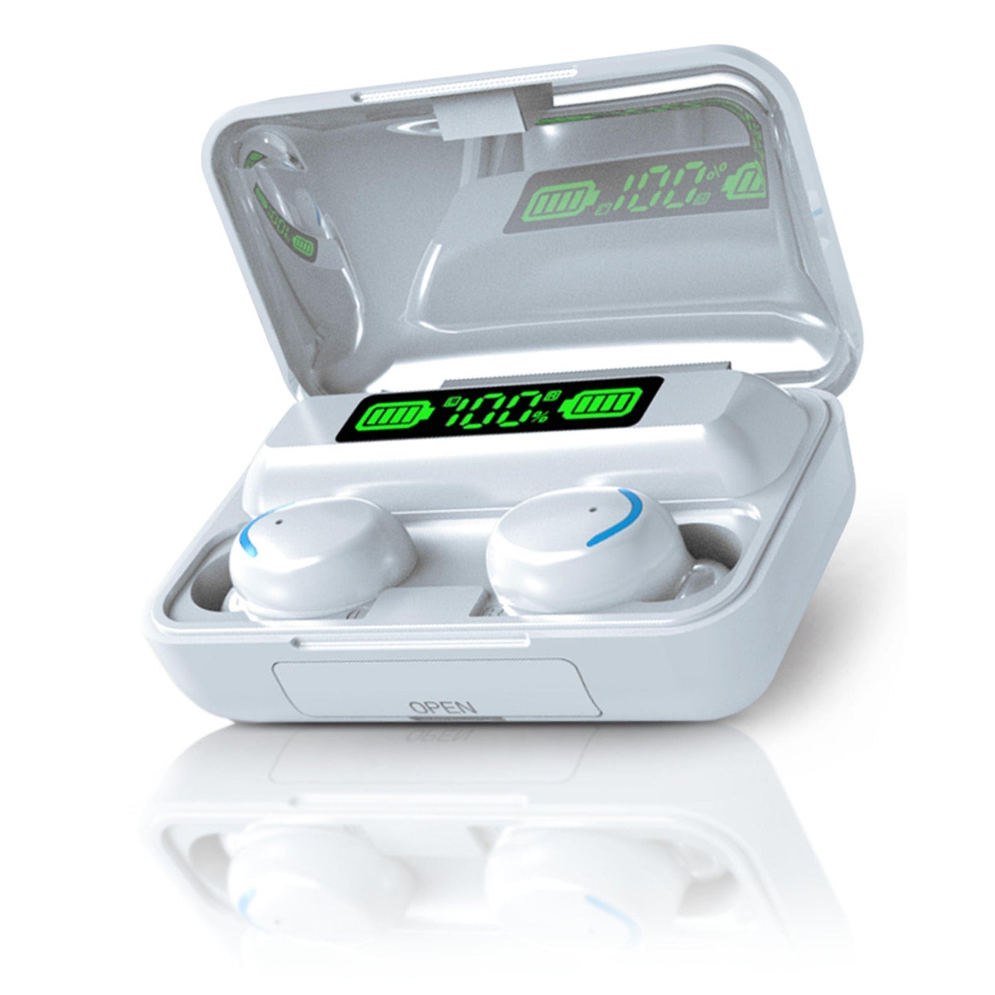 Sports Wireless Earbuds — IPX7, 1500mAh Power Bank Case, Touch Control