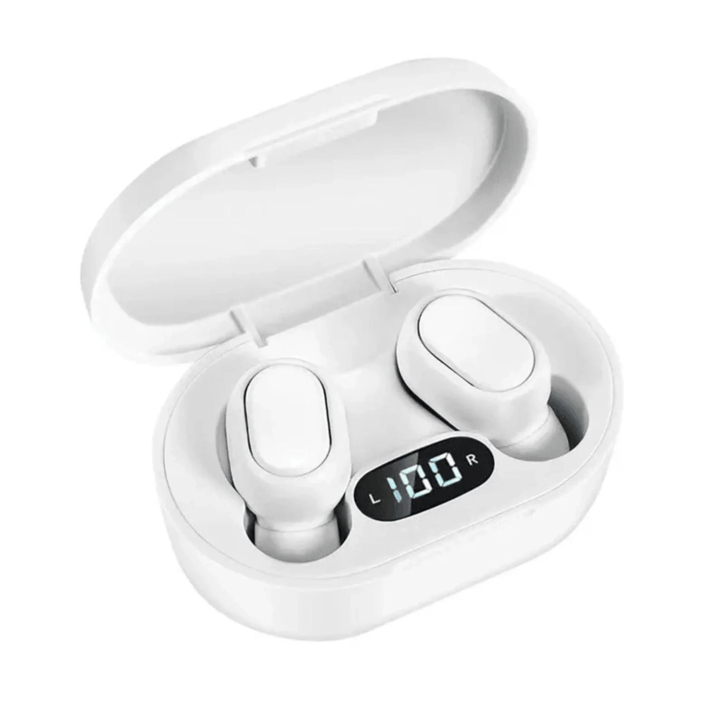 TWS Bluetooth Earbuds — One-Step Pairing, LED Battery Display, HiFi Sound
