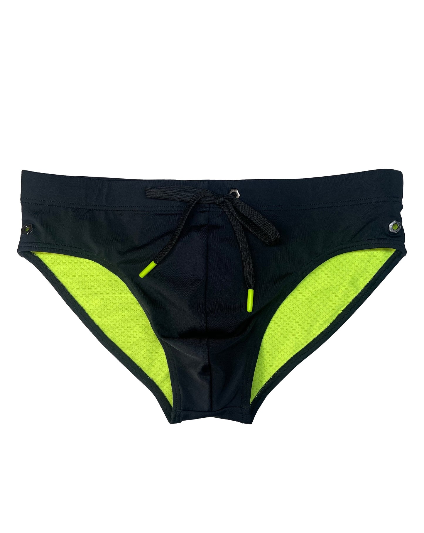 Modern Classic Swim Brief- JET BLACK