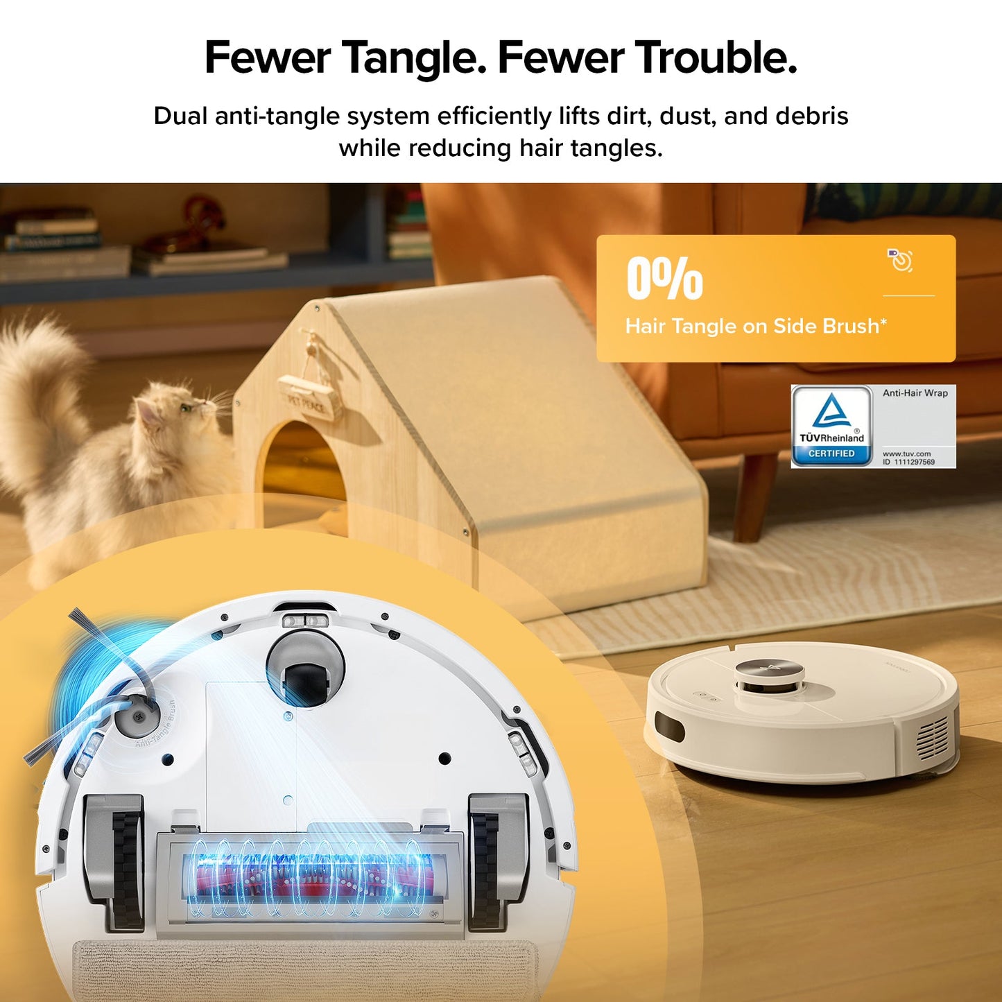 Roborock Q7 M5+ Robot Vacuum and Mop with Auto- Empty Dock (Upgraded from Q7 Max+)