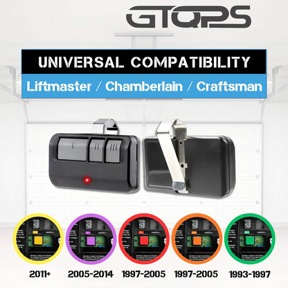 LiftMaster 893MAX 3-Button Garage Door Remote