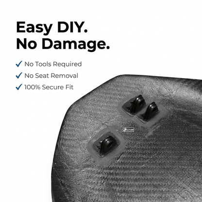 Full Back Seat Replacement for Model 3 / Y - Carbon Fiber Interior Mods