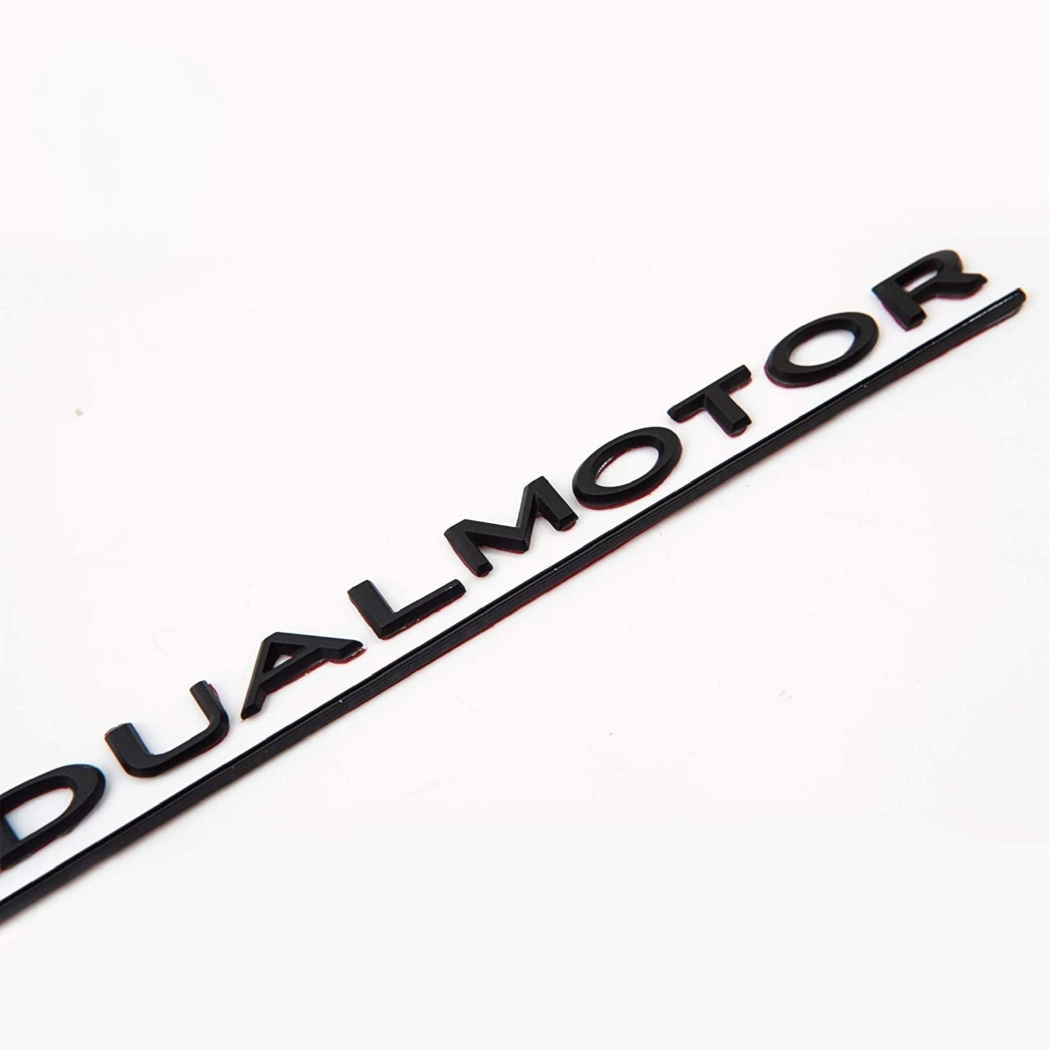 Performance Tail Dual Motor Badge for Tesla | ABS | 2 Colors | 3M Adhesive