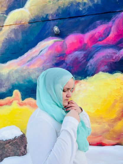 Black Hijab Magnets
