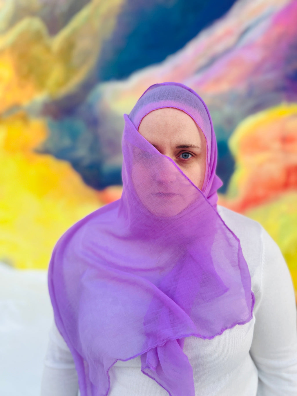 Lavender Modal Hijab