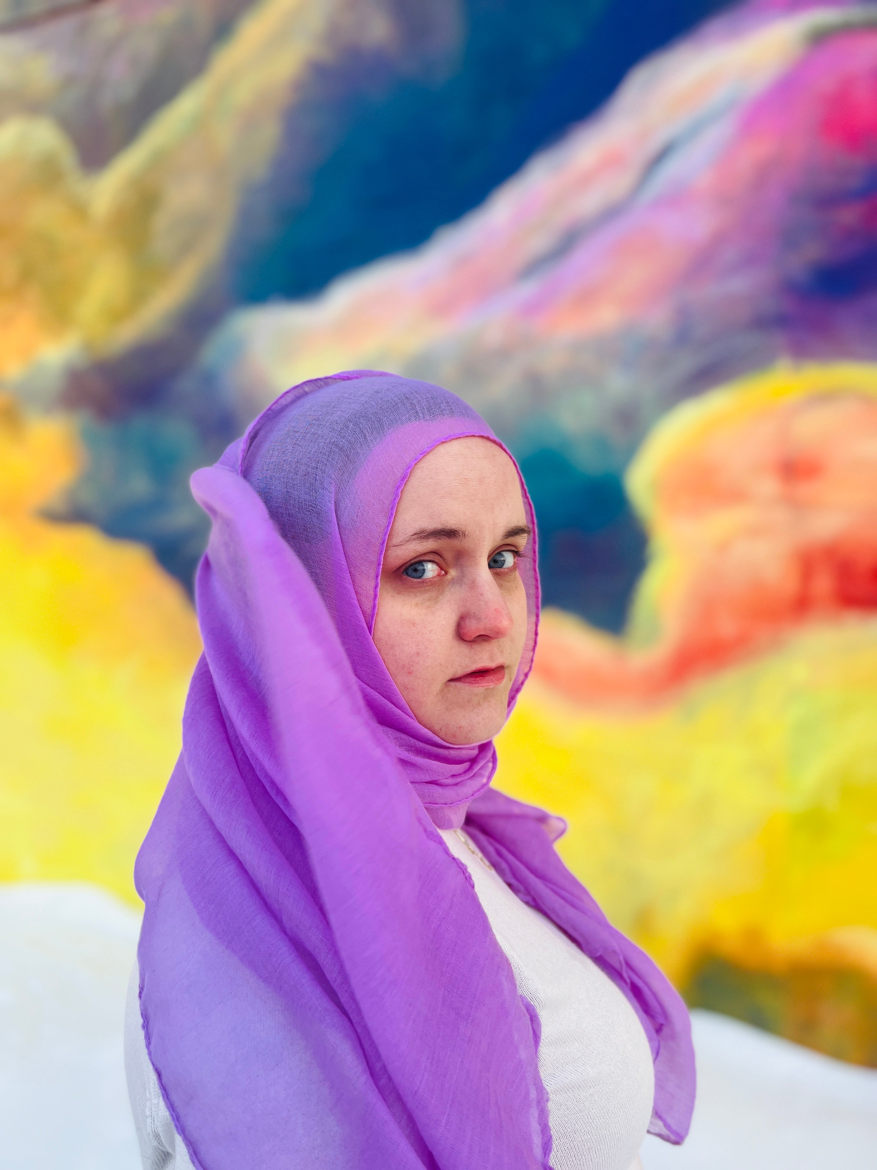 Lavender Modal Hijab