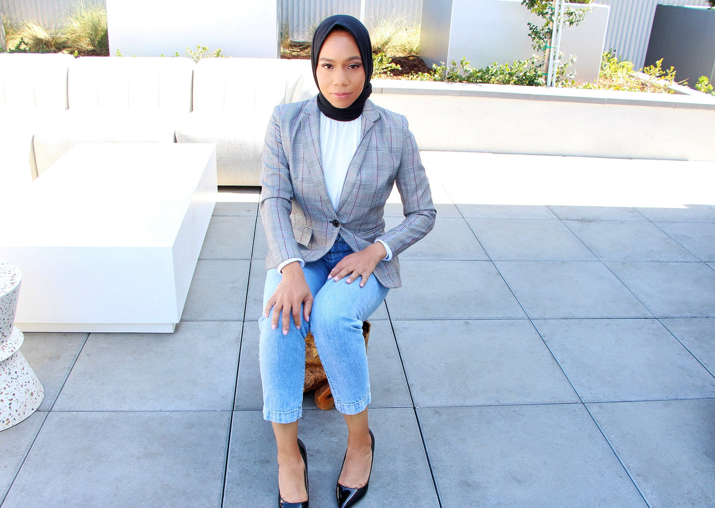 Black Jersey Hijab
