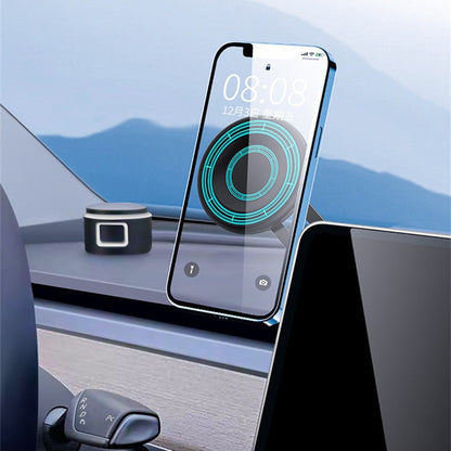 Invisible Magnetic Phone Mount for Tesla