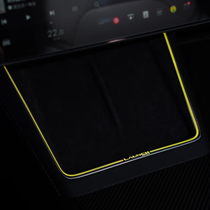 Laser-Carved Ambient Light for Model Y Juniper Wireless Charging Port | TESERY