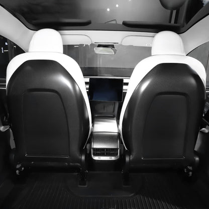 Full Back Seat Replacement for Model 3 / Y - Carbon Fiber Interior Mods