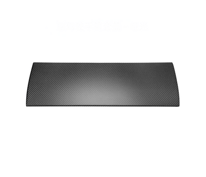 Real Dry Carbon Fiber Glove Box Cover Overlay for Model Y / 3