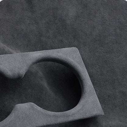 Alcantara Rear Cup Holder Cover for Model 3 Highland / Model Y Juniper | Water-Resistant