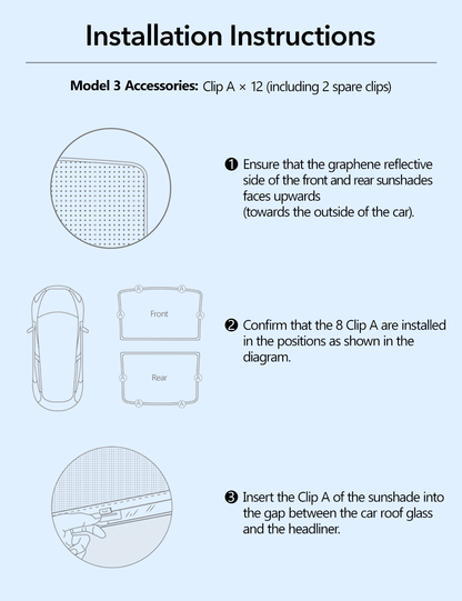 Roof Shade for Tesla Model Y | TESERY