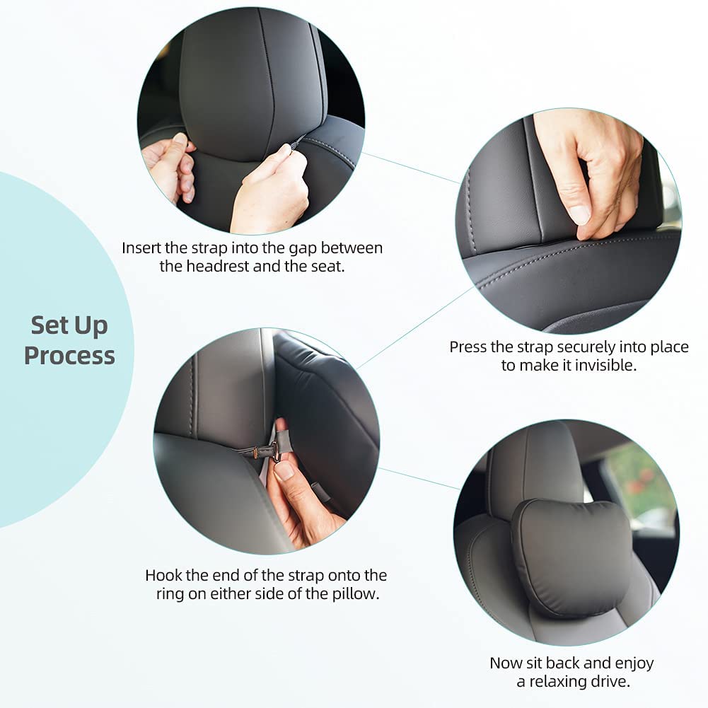 Seat Headrests for Model Y & Model 3 | TESERY