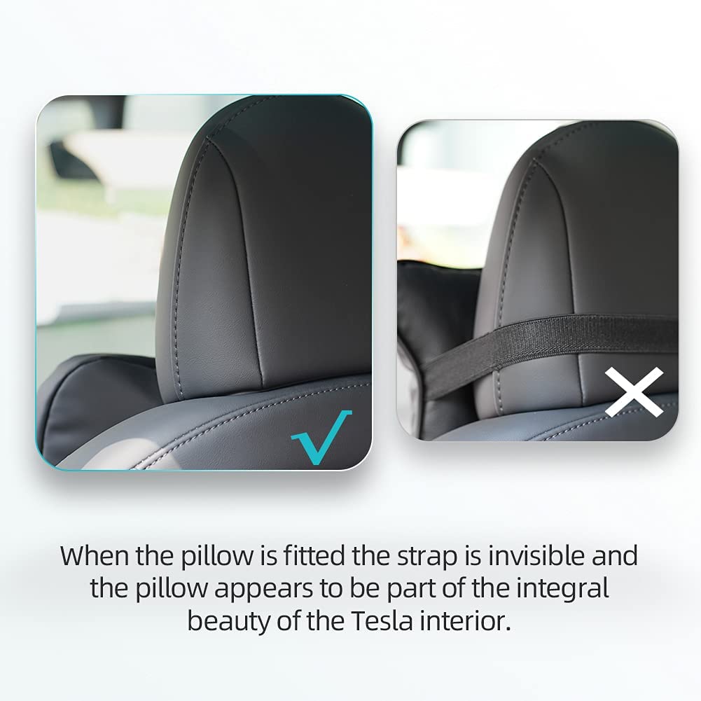 Seat Headrests for Model Y & Model 3 | TESERY