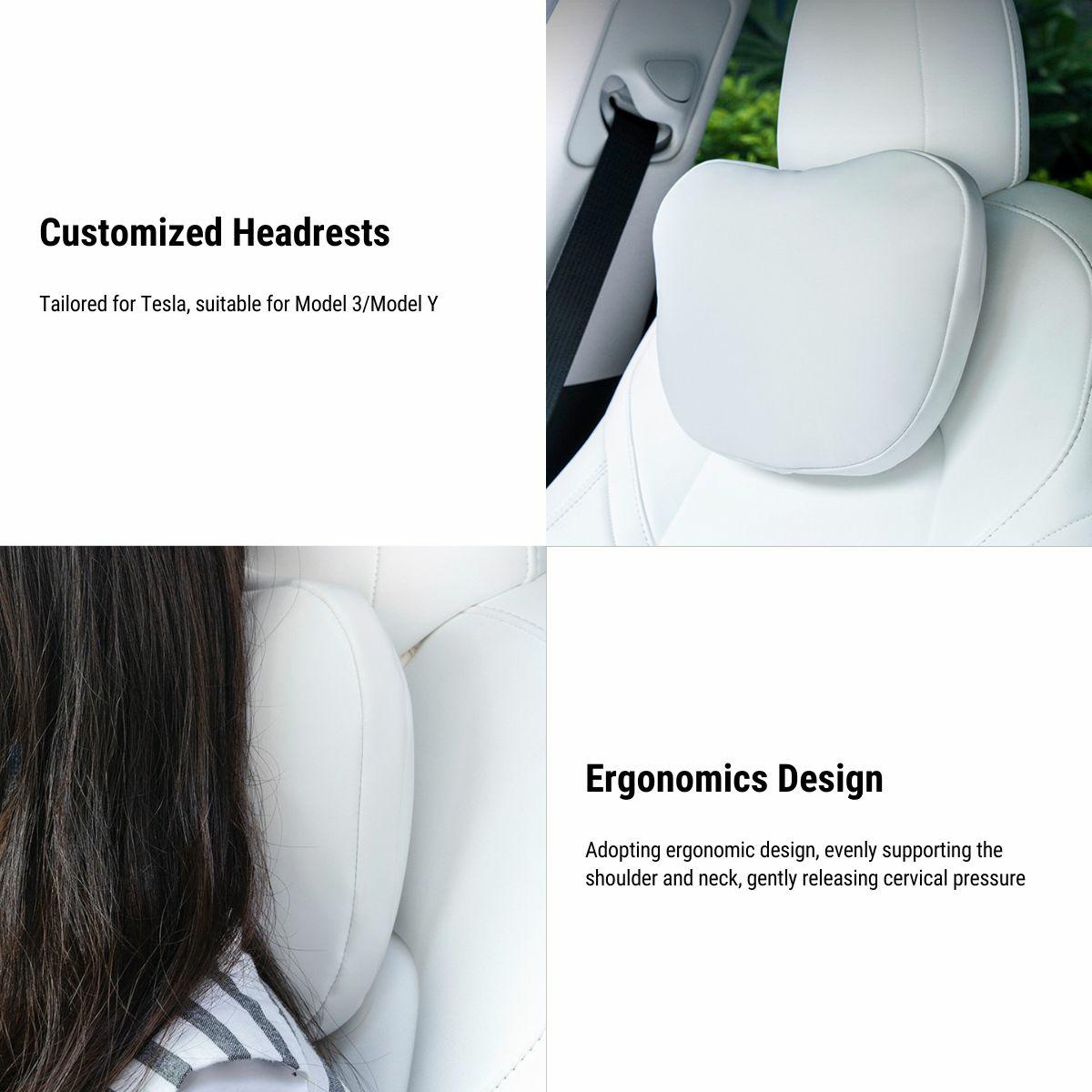 Seat Headrests for Model Y & Model 3 | TESERY