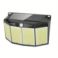 Solar Lights Outdoor 576 LED with Lights Reflector and 3 Lighting Modes