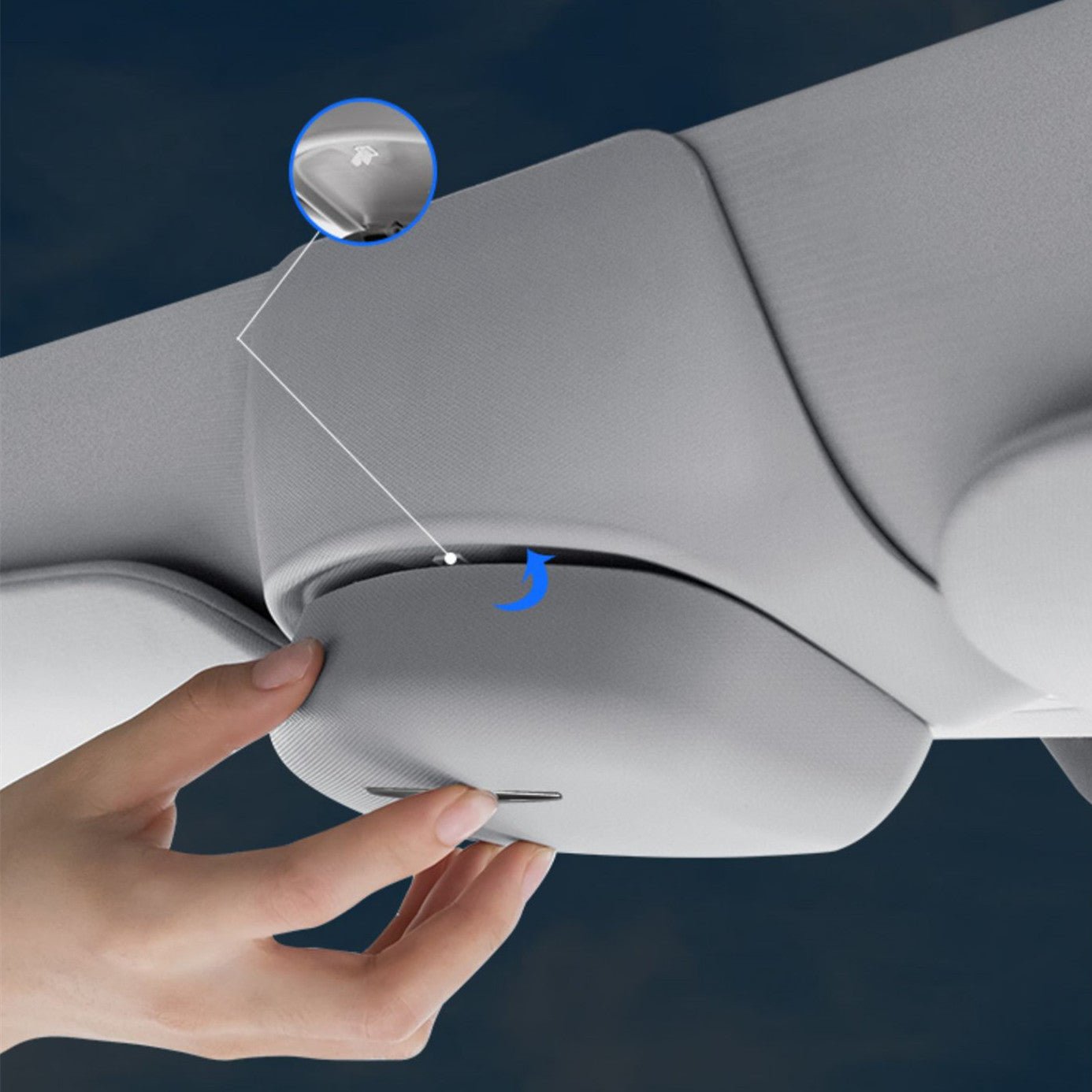 Sunglass Holder Storage Clip for Model Y | TESERY