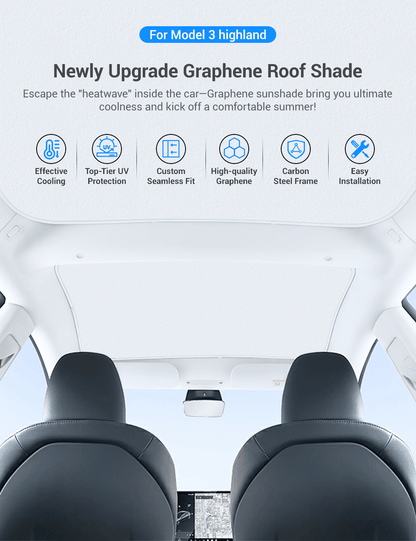 Sunshade for Tesla Model 3 | TESERY