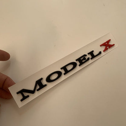 Letter Emblems for TESLA Tailgate | Multiple Colors | 3D ABS