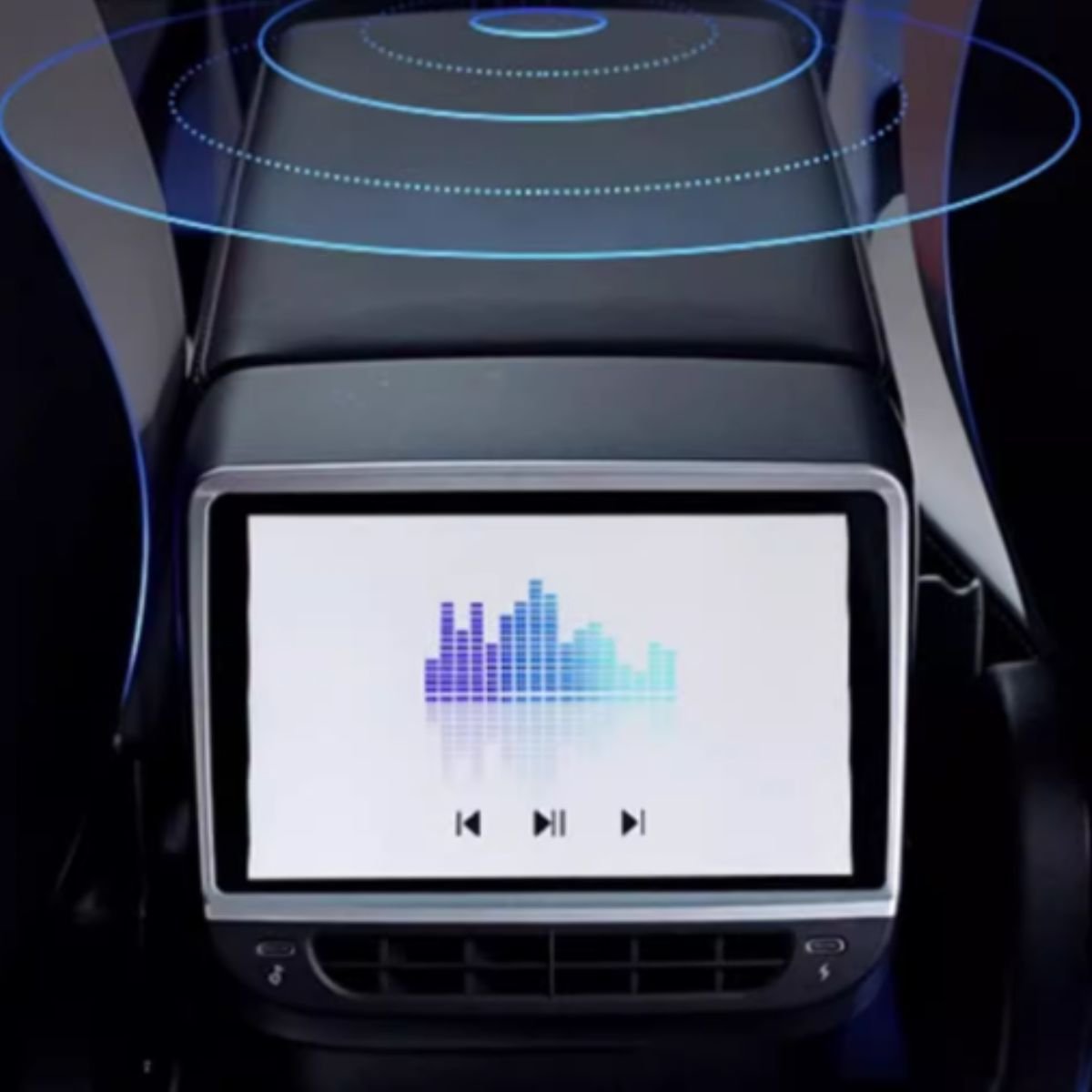 TESERY 7 Inch Rear Entertainment & Climate Control Screen for Model Y / 3