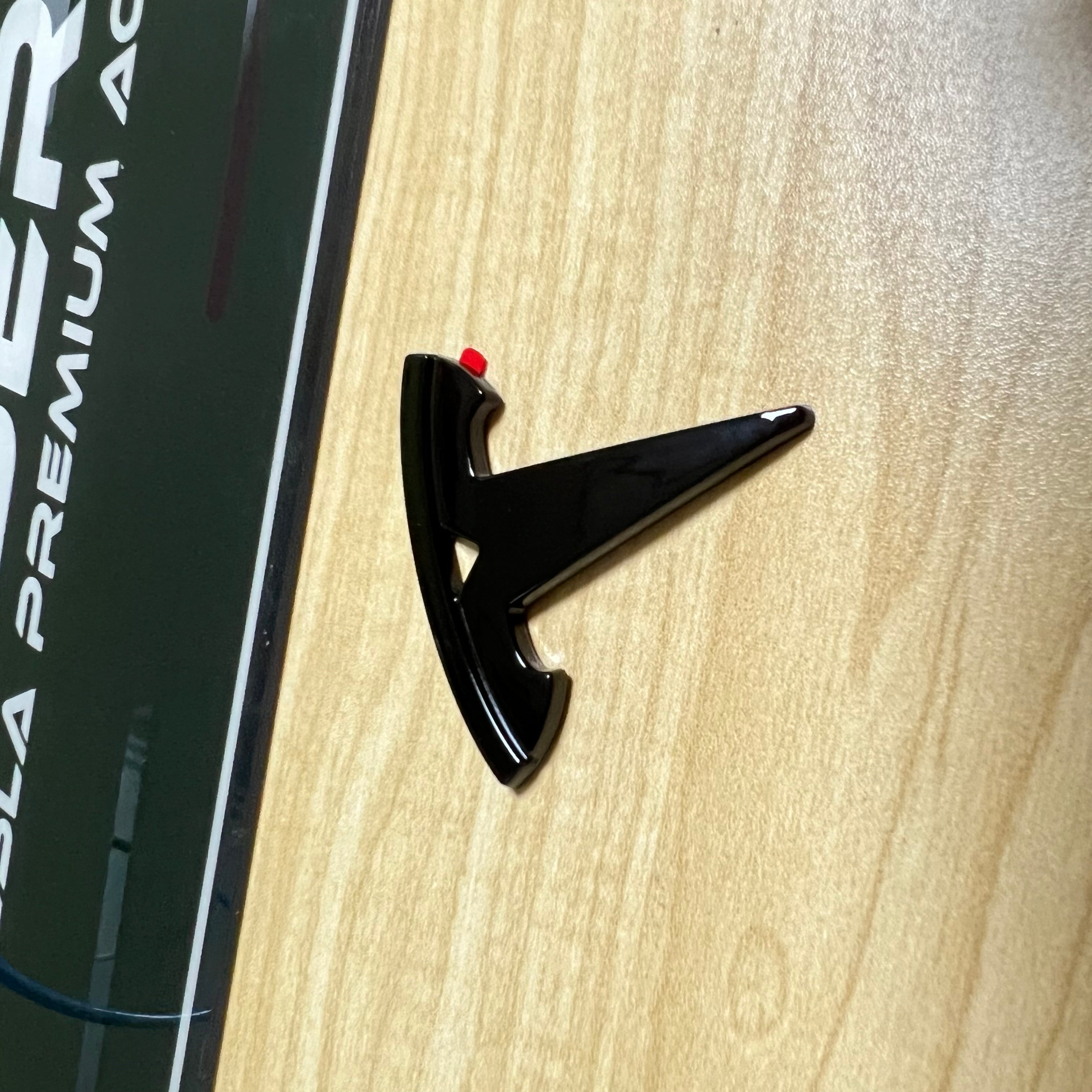 Tesla steering wheel logo cap ABS