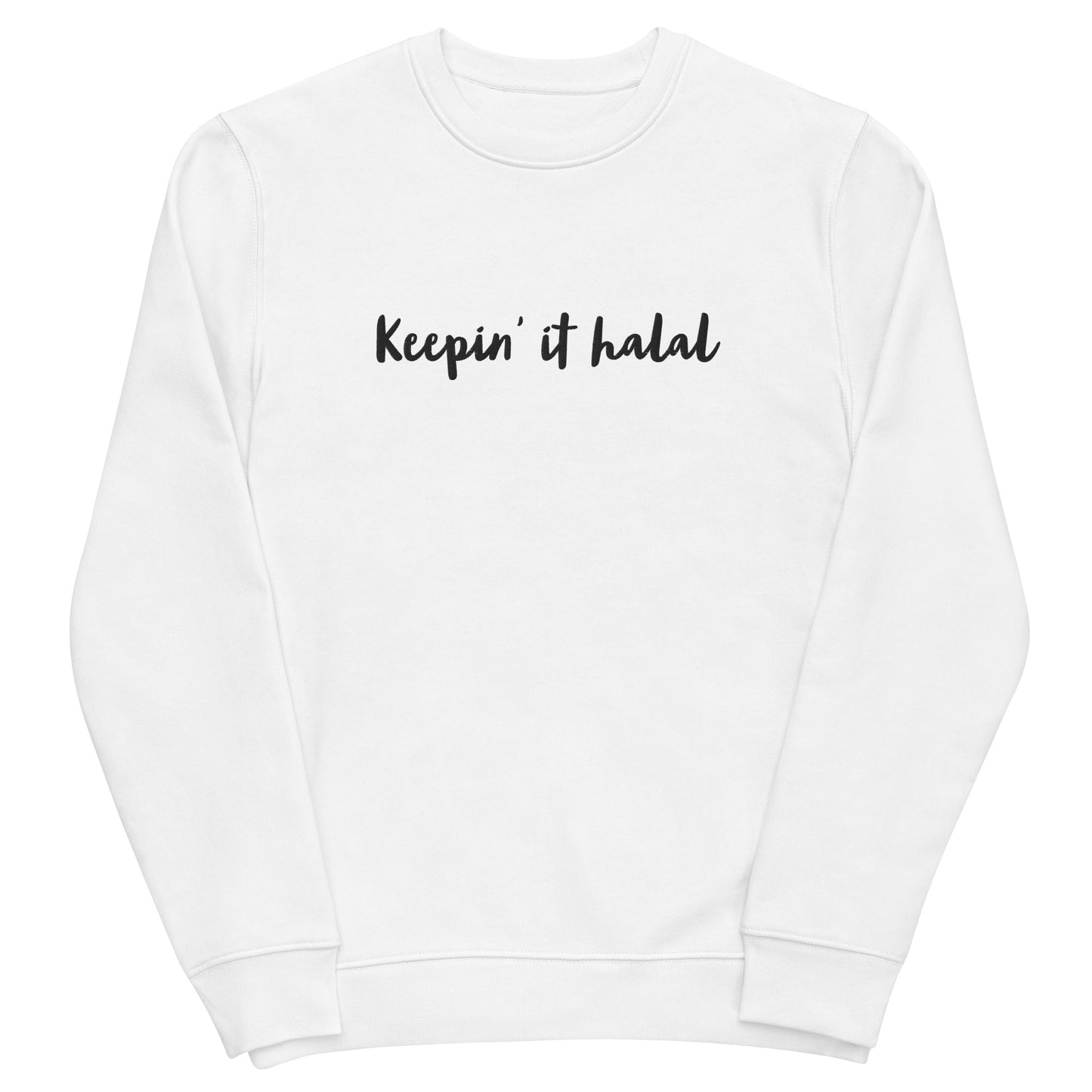 Keepin’ it halal Unisex eco sweatshirt