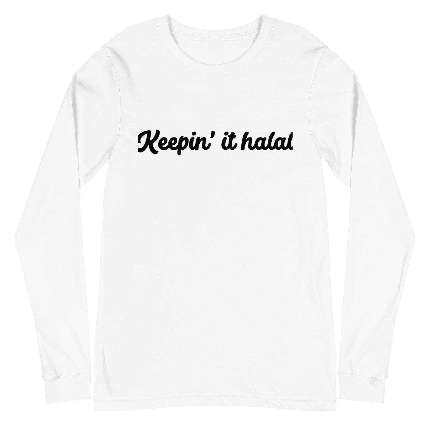 Keepin’ it halal Unisex Long Sleeve Tee