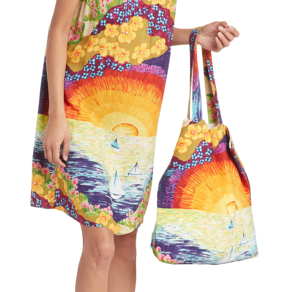Farmers' Market Bag - Sunset Sail
