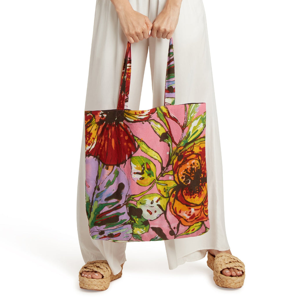 Akala (Pink) Farmers' Market Bag - Marseille