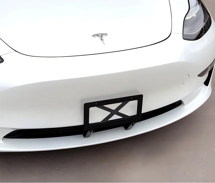 U.S. Standard Front License Plate Frame for Tesla Model 3/Y