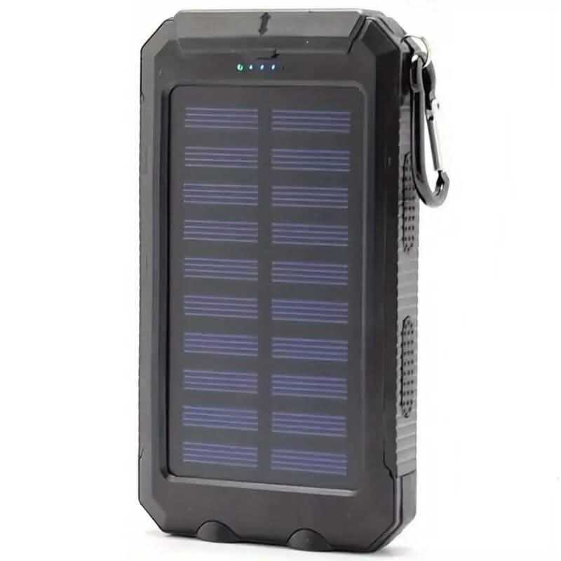 USB Portable Charger 10000mAh Solar Power Bank for Cell Phone and Laptops