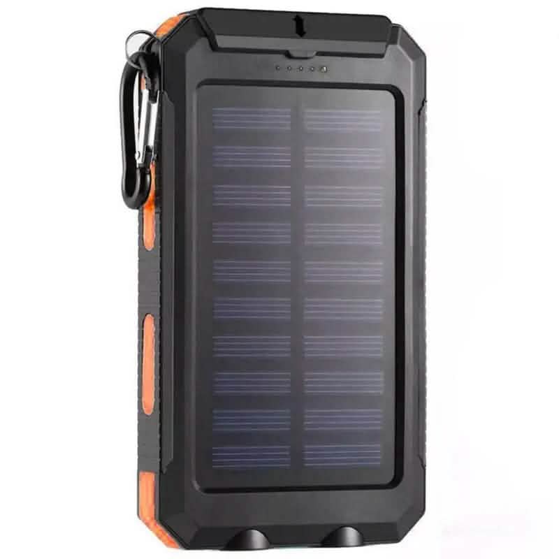 USB Portable Charger 10000mAh Solar Power Bank for Cell Phone and Laptops