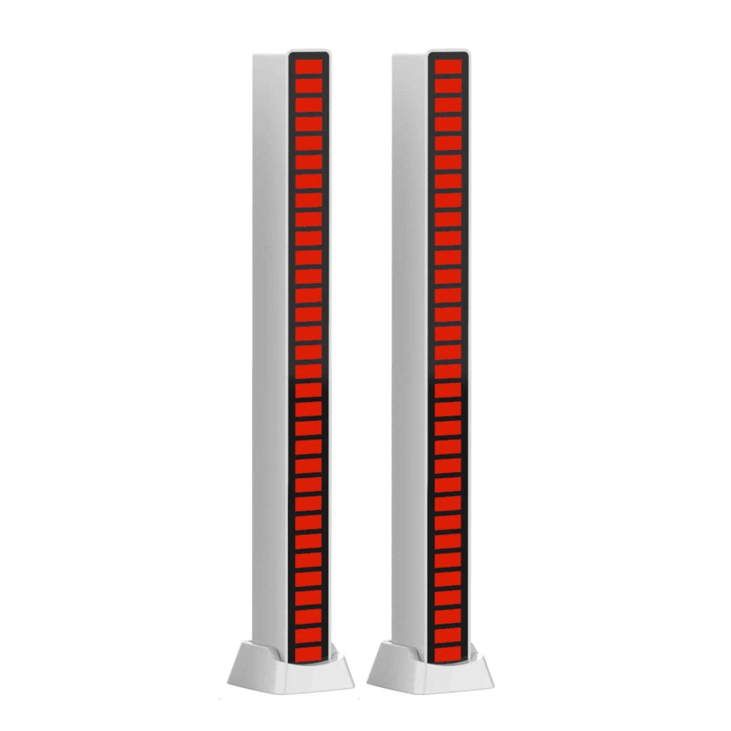 RGB Sound Activated Light Bar — 2-Pack, Music Sync, 32 LED Beads